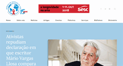 Desktop Screenshot of agenciaaids.com.br
