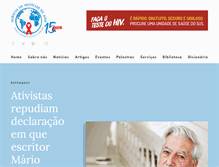 Tablet Screenshot of agenciaaids.com.br